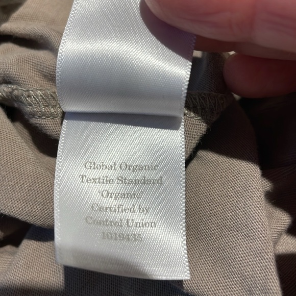Everlane brown long sleeve organic cotton tee shirt XL - Picture 8 of 9